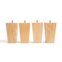 Набор Из 4 ножек для кроватного основания Trapecio 15 см бежевый AM.PM  фото, kupilegko.ru